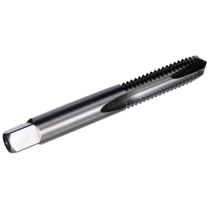 Spiral Point Gun Tap, Series DWT, Imperial, 080 Thread, 2 Flutes, HSS, Bright, Right Hand Cutting